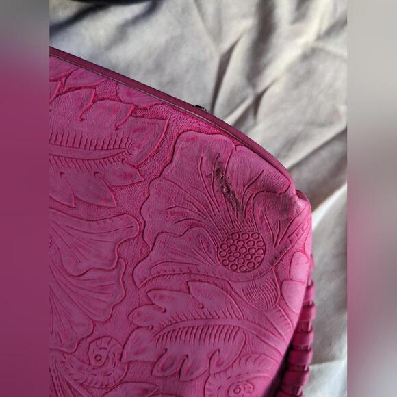 Pink Embossed Purse - Picture 5 of 7